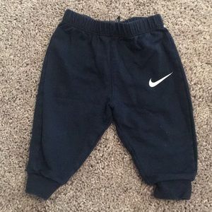 Baby Boy Navy Nike Sweatpants